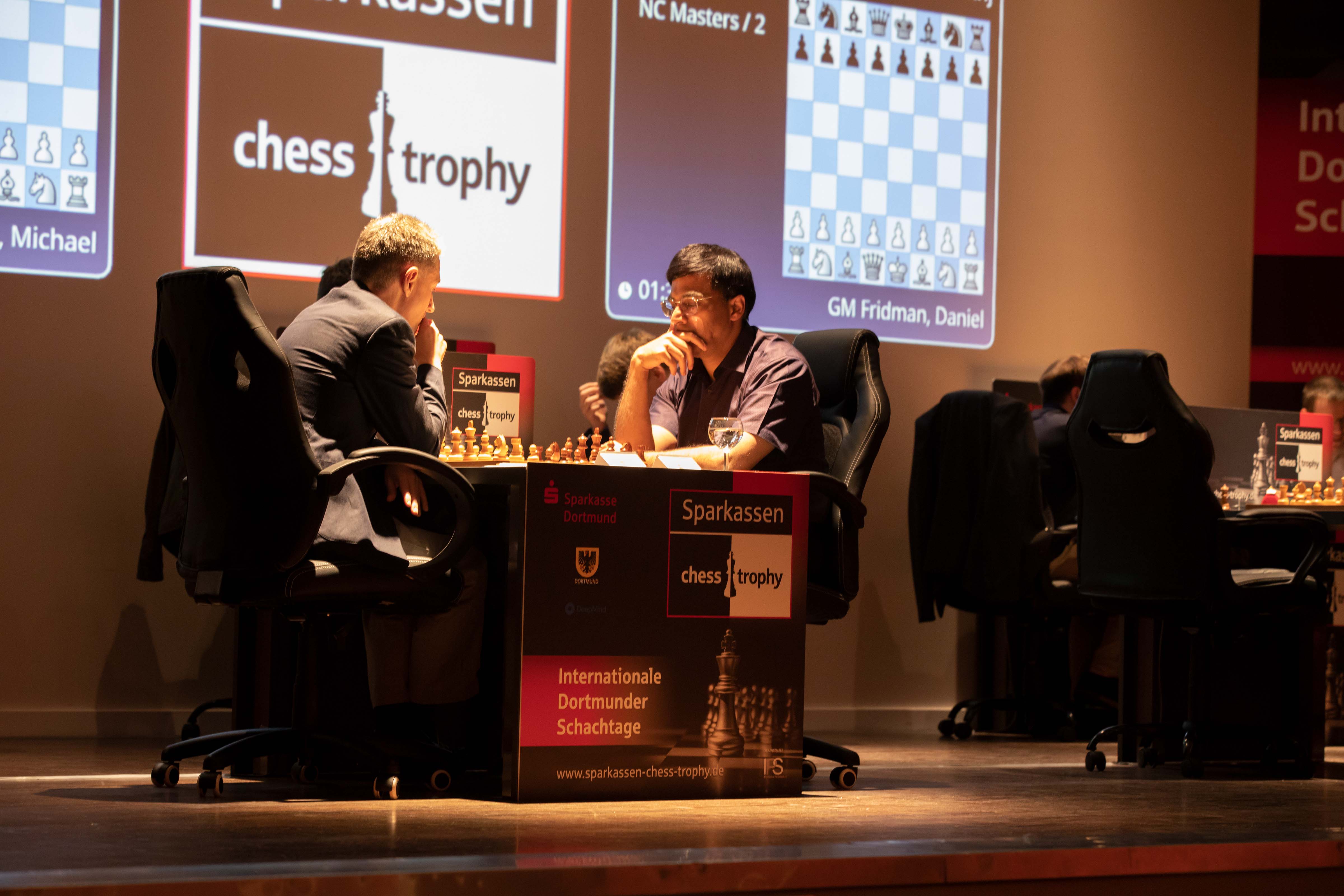 Viswanathan Anand starts with a draw in the NC World Masters