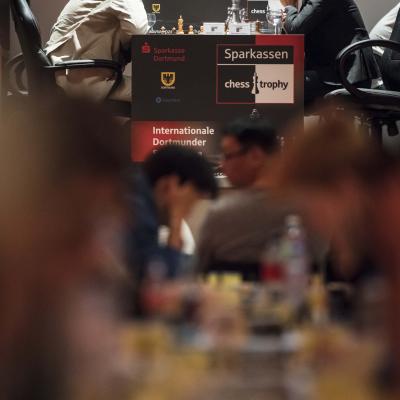 Kramnik Caruana Turniersaal